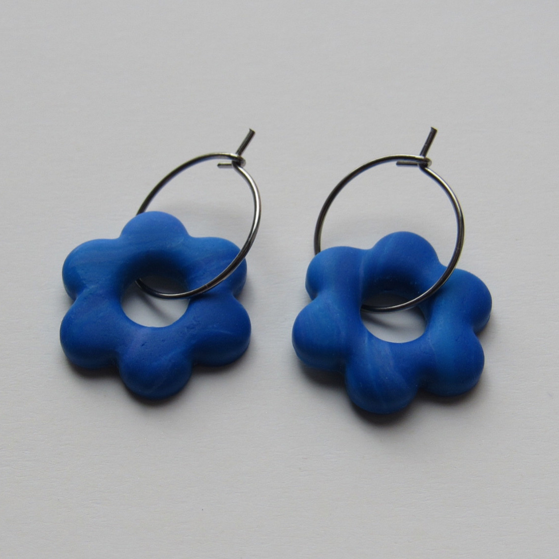 Mini Flower Hoops